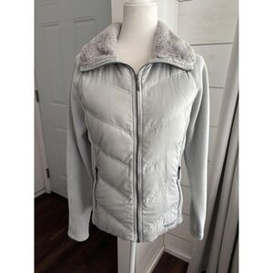 Marmot M  Light Gray Puffer Jacket